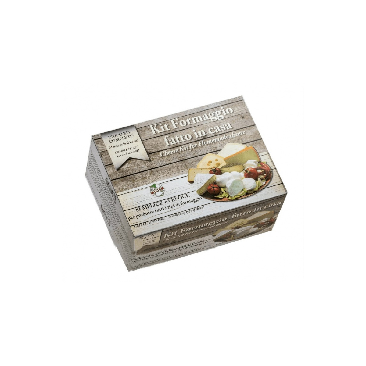 KIT FORMAGGIO CON TERMOMETRO INOX - immagine 2