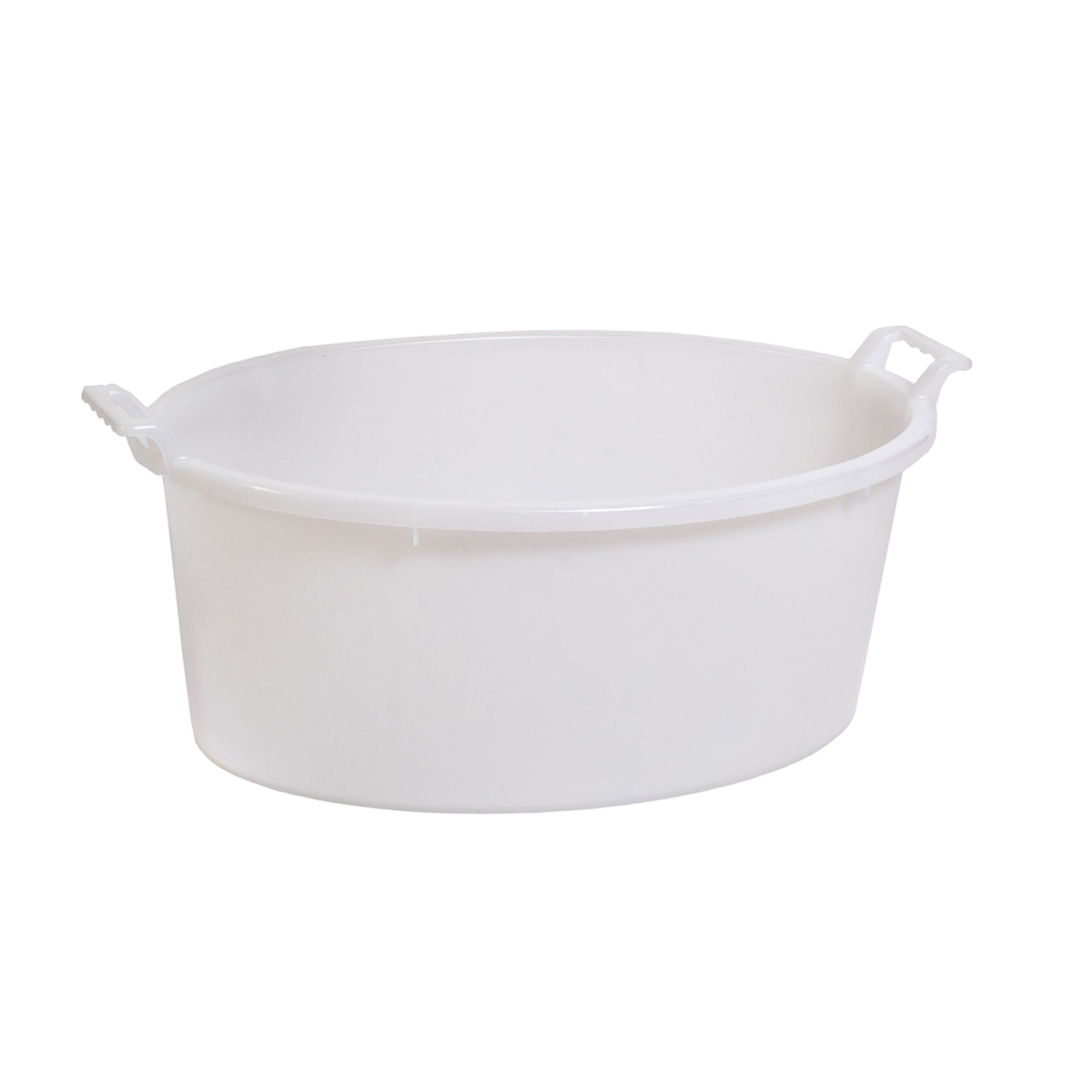 BAGNO OVALE 60 CM 33 LT BCO