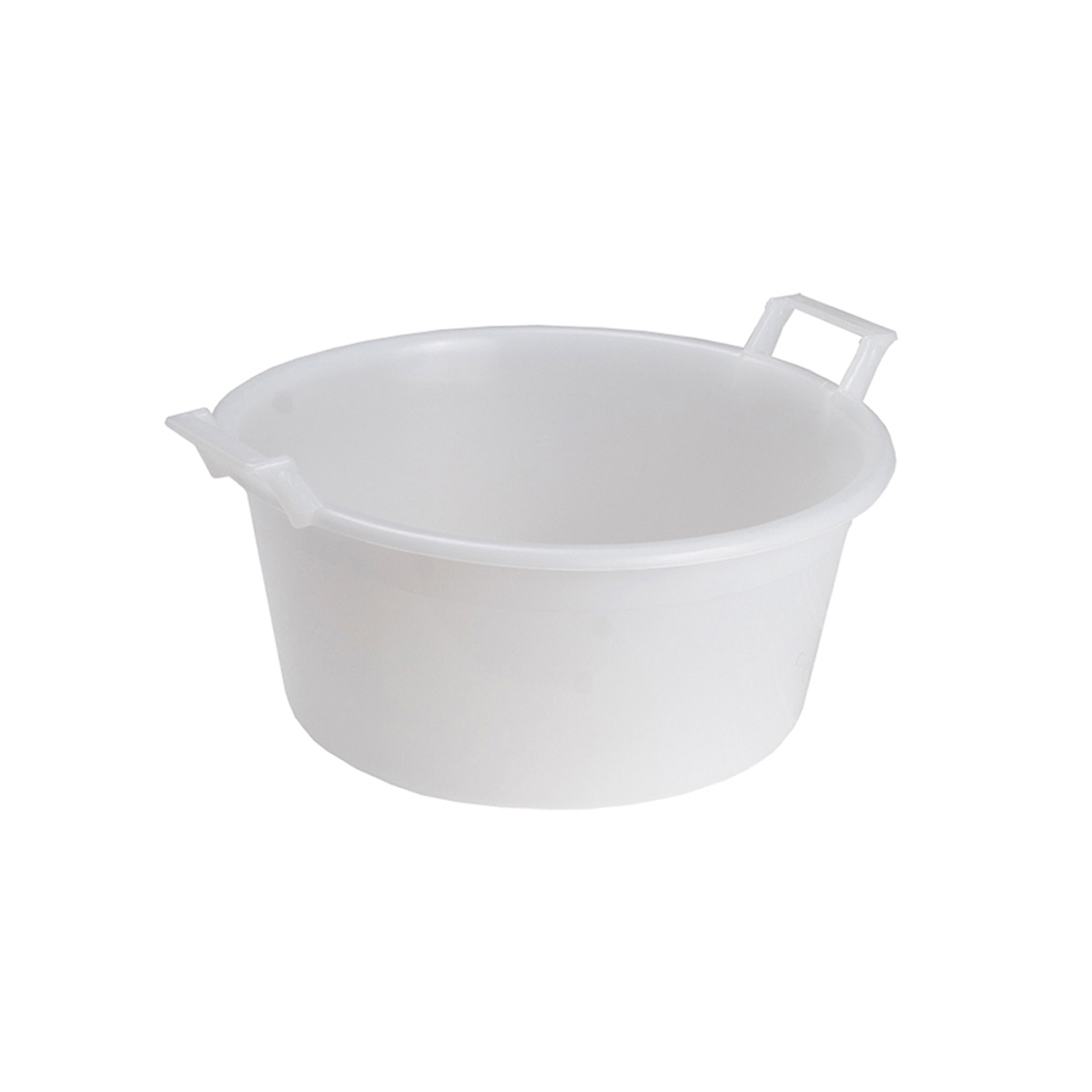 BAGNO TONDO 40 CM 13 LT BCO