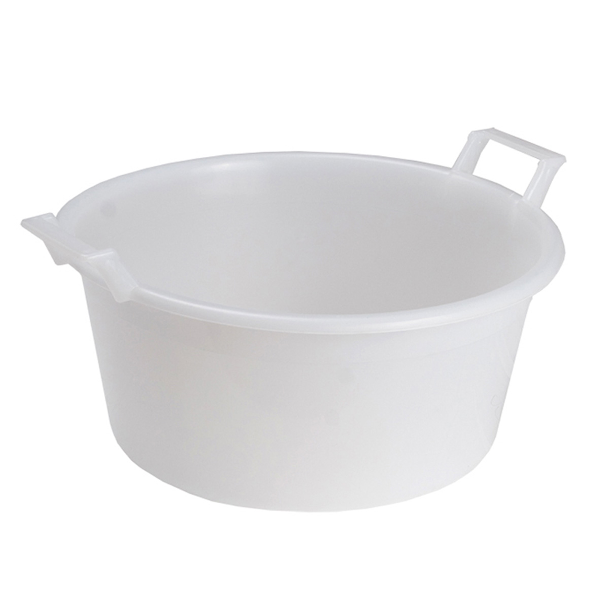 BAGNO TONDO 57 CM 38 LT BCO