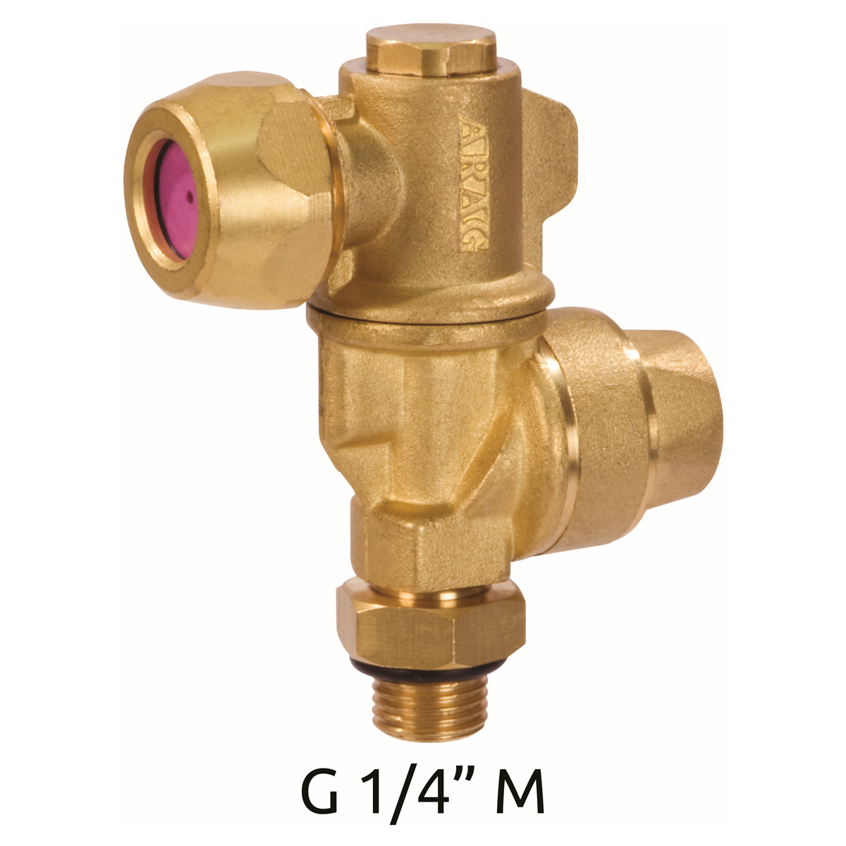 GETTO ANTIGOCCIA G 1/4'' M PIASTRINE 1,5