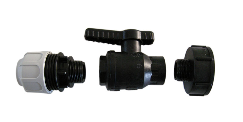 KIT PER CISTERNA CON RACCORDO DA 25 IBC