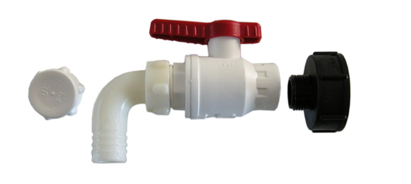 KIT PER CISTERNA CON VALVOLA DA 30 IBC