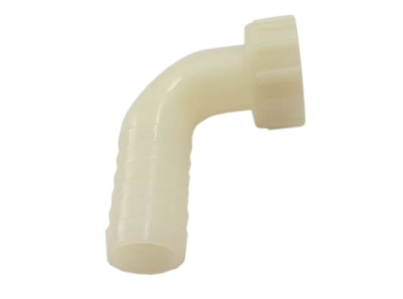 RACCORDO NYLON CURVO D. 20 x 3/4