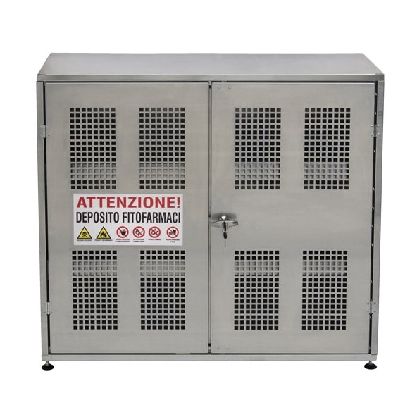 ARMADIO PER FITOFARMACI 100X40X90 cm. - immagine 2