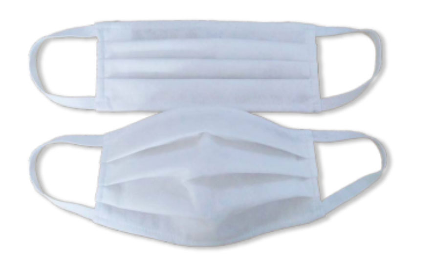 MASCHERINA MONOUSO 3 PIEGHE 2STRATI MADE IN ITALY MASK-3P2S