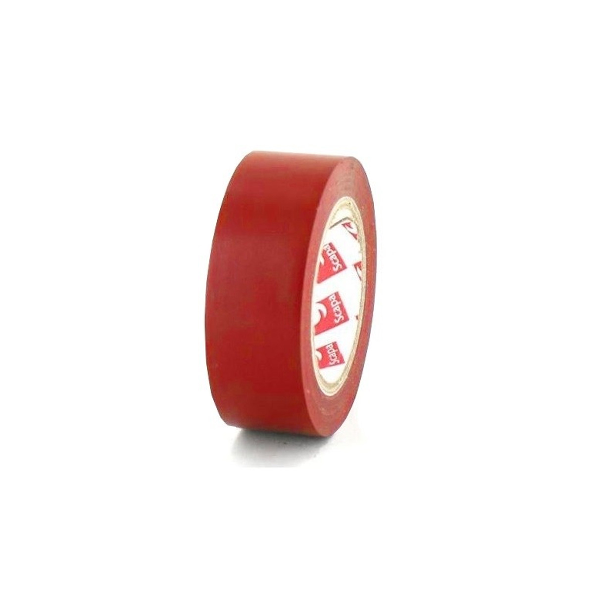 NASTRO ADESIVO PVC USO ELETTRICO ROSSO 15 mm x 10 m.