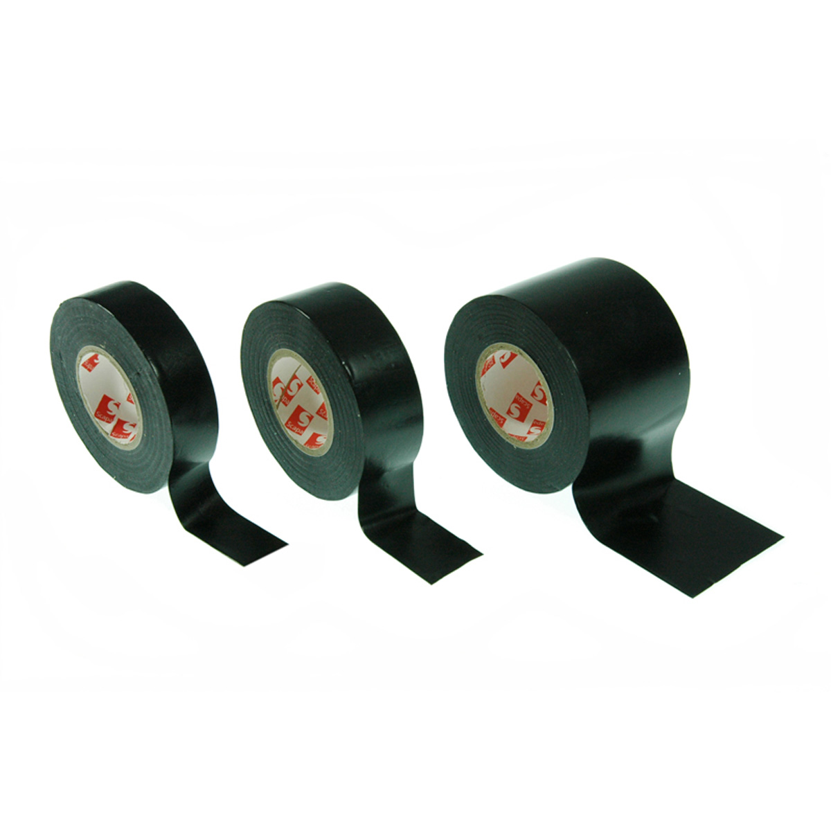 NASTRO ADESIVO PVC USO ELETTRICO E PER INNESTI NERO 38 mm x 25 m.