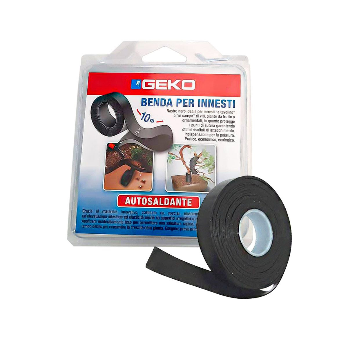 BENDA PER INNESTI MM 19 X 10 M IN BIVALVA