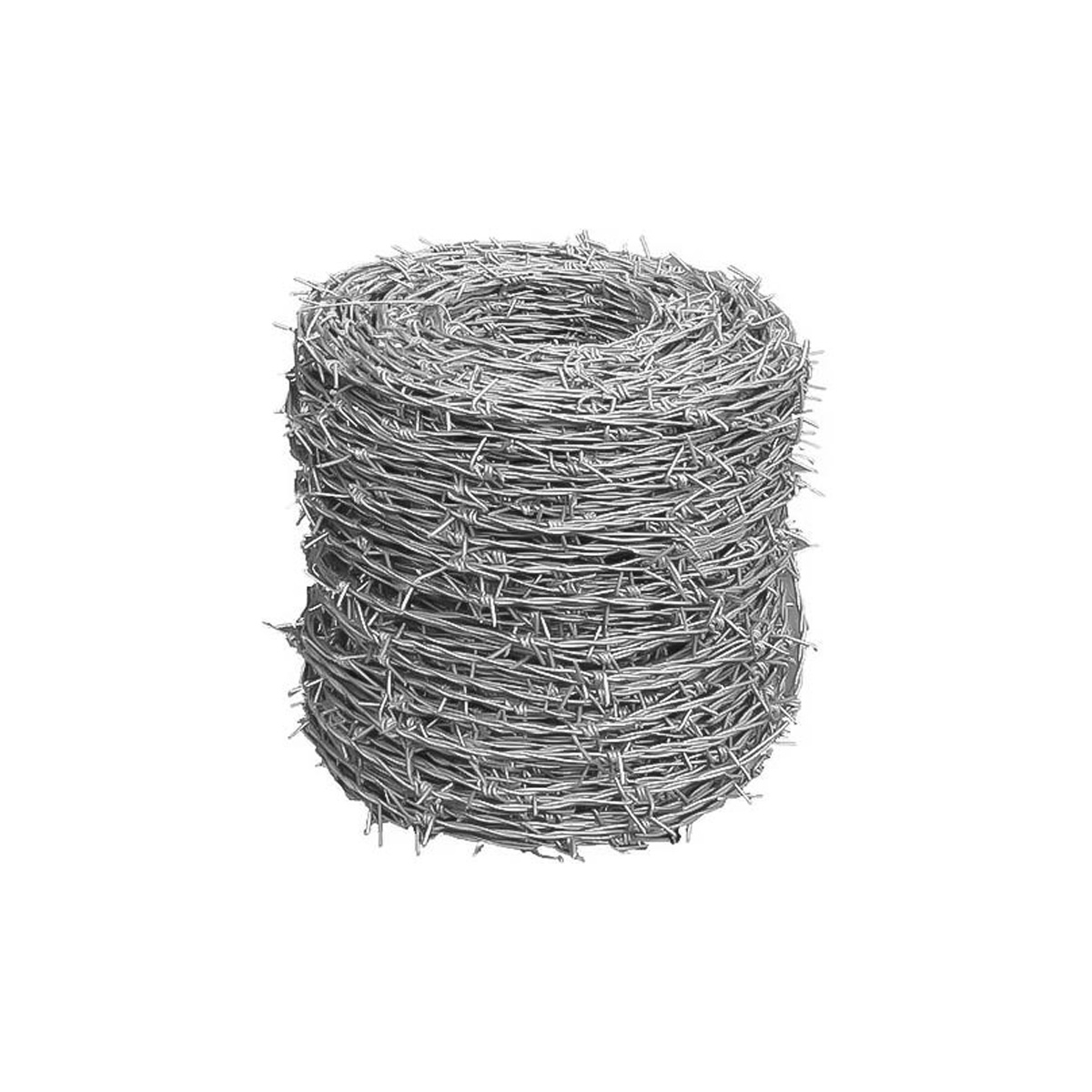 FILO SPINATO ZINCATO FILO 2,2 PESANTE MT. 200 - 2 FILI 4 PUNTE