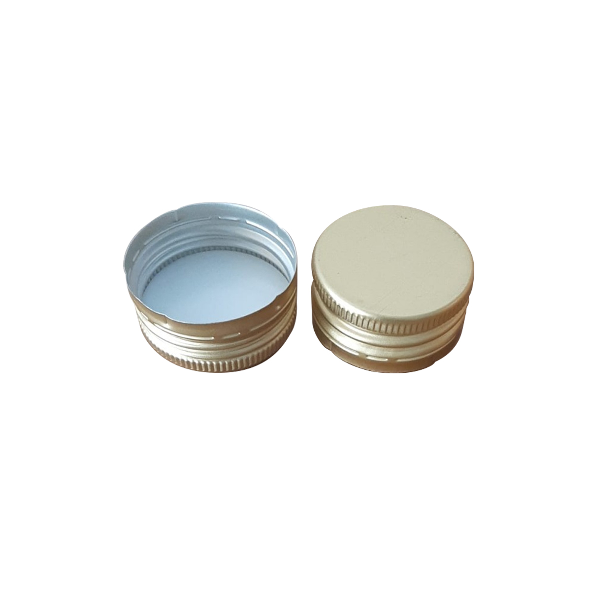 TAPPO PREFILETTATO ORO 35X18 MM ALLUMINIO