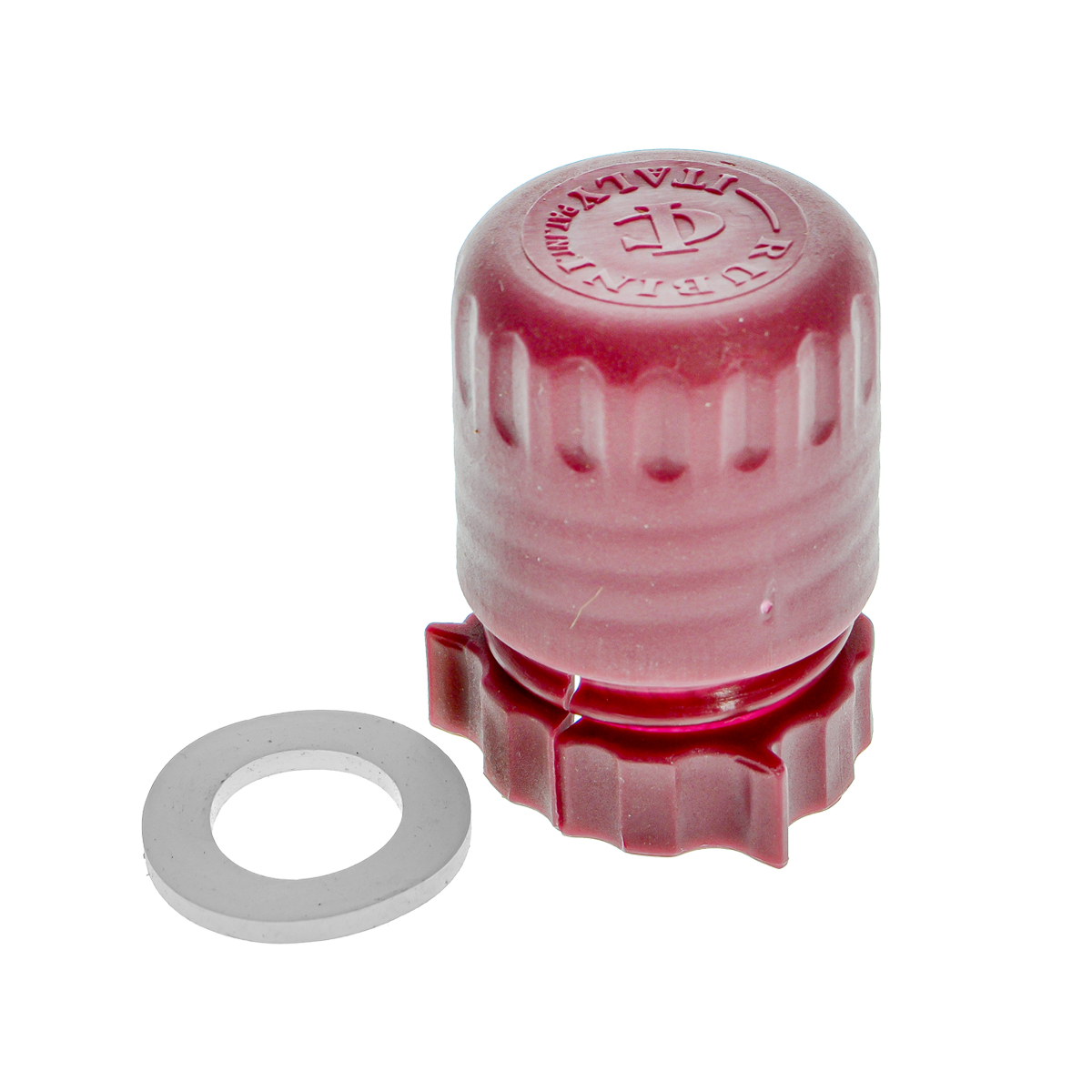 SET 20 TAPPI A VITE "BACCO" ROSSO - immagine 2