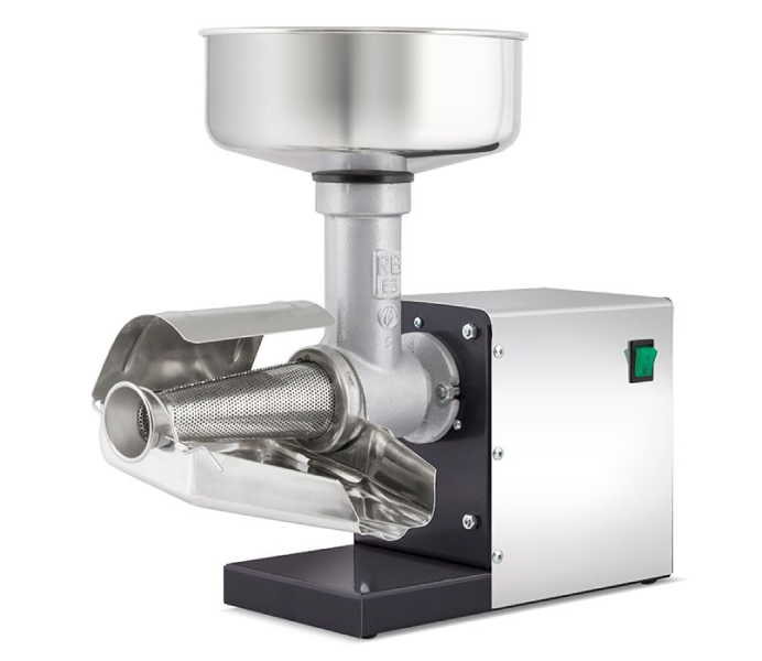 REBER SPREMIPOMODORO CARENATO INOX N.3 - MOTORE A RISPARMIO ENERGETICO