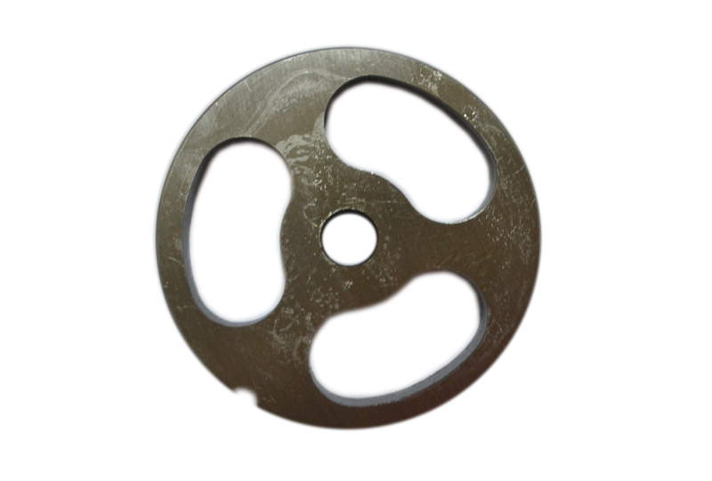 REBER PIASTRA TC 22 FORI A LOSANGA IN ACCIAIO AL CARBONIO