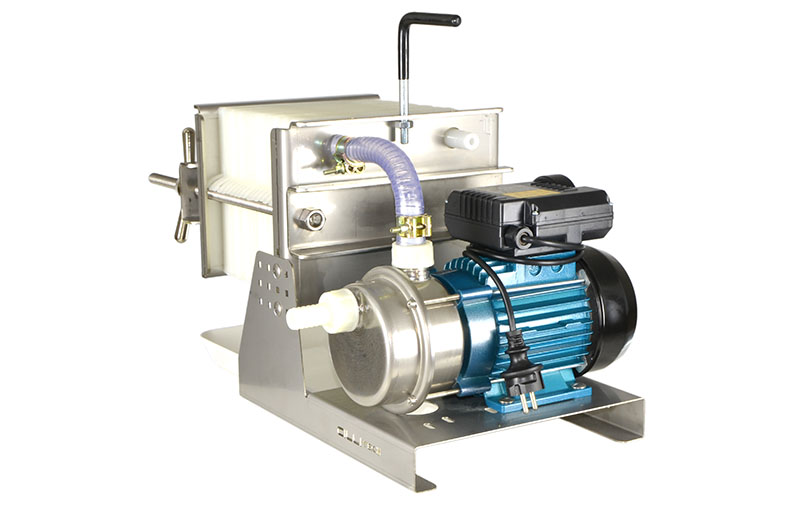 FILTRO INOX 20 CARTONI CON POMPA INOX ALE 25 - immagine 4