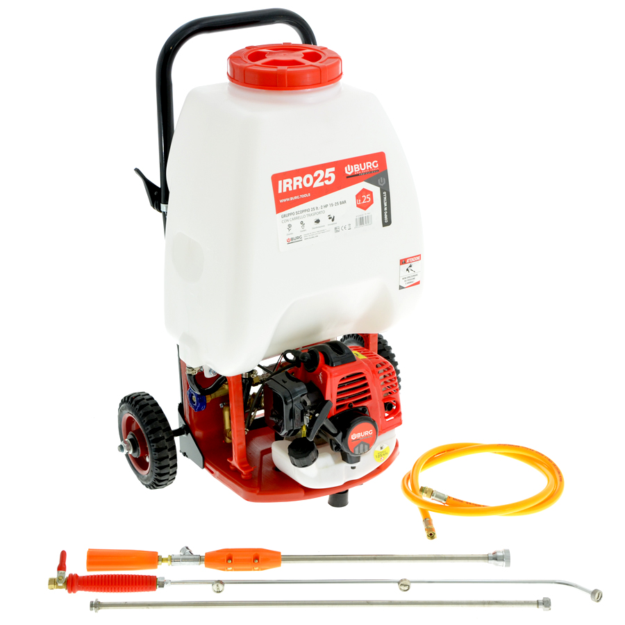 GRUPPO A CARRELLO - IRRO25 - 25 LT.