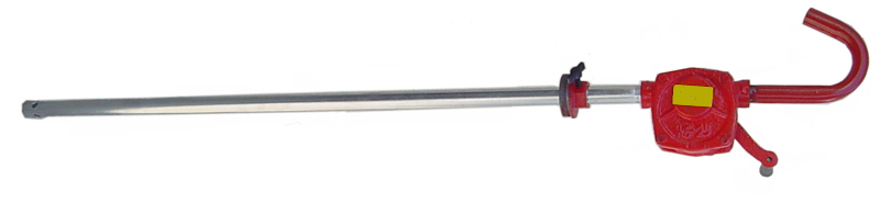 POMPA TRAVASO FUSTI ROTANTE 25 mm. LUNGHEZZA TUBO 100 cm.