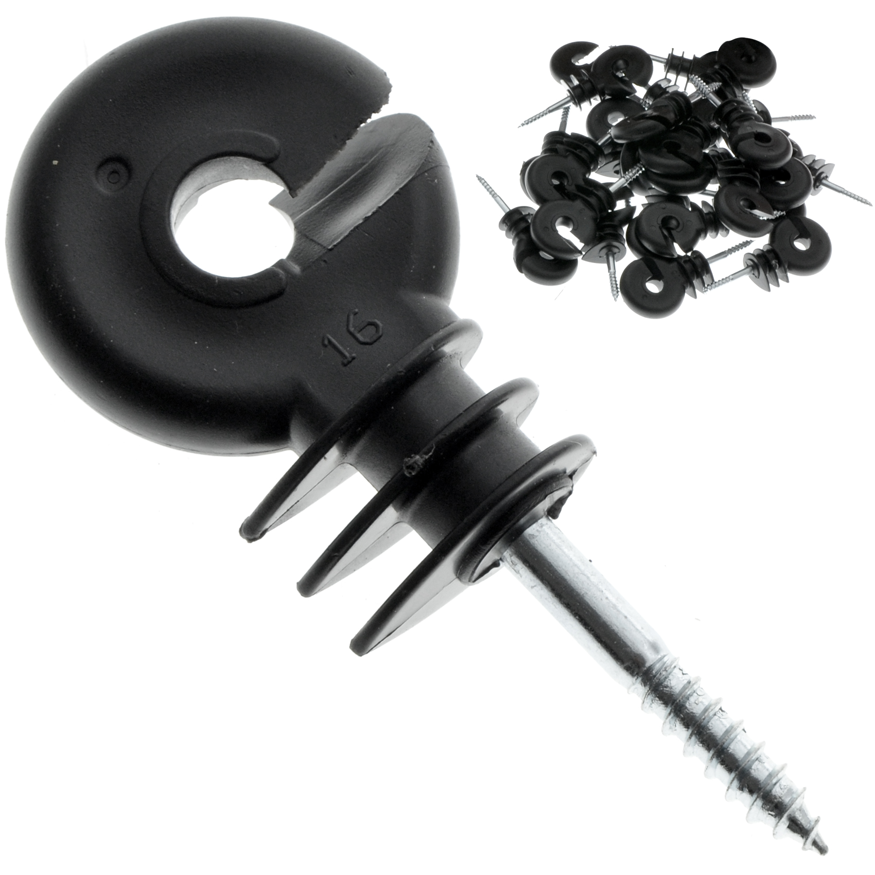 KIT RECINTO ELETTRIFICATO CON ISOLATORI PER CINGHIALI - immagine 2