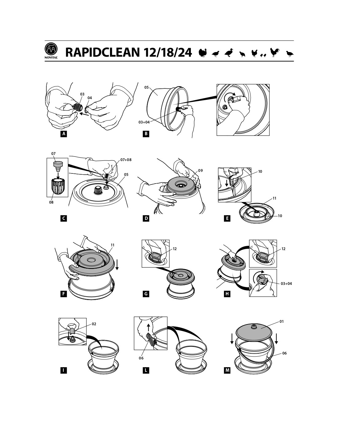 ABBEVERATOIO AUTOMATICO 24 LT CON GAMBE - immagine 3