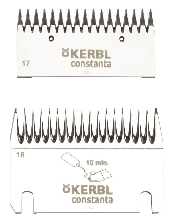 SET LAME CONSTANTA 3+4 18/17 BOVINI DA CARNE 18/17 DENTI