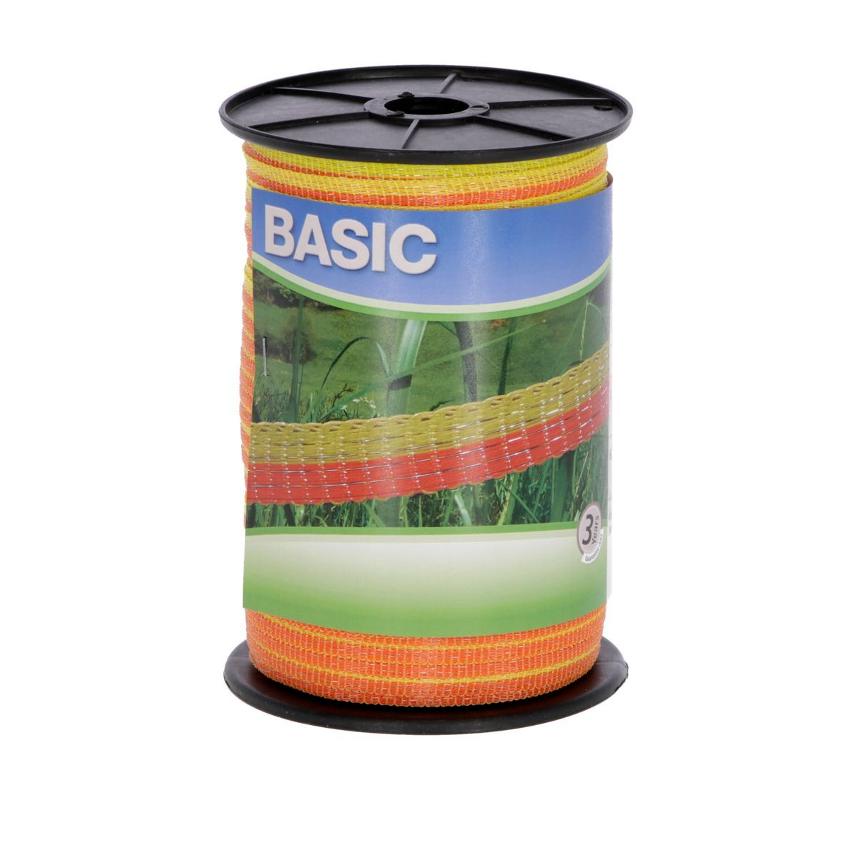 NASTRO 10MM X RECINTO ELETTRICO 250M GIALLO/ARANCIONE - BASIC