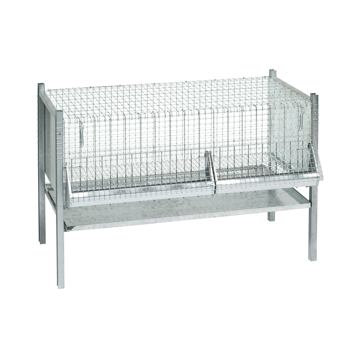 GABBIA ANTITOPO PER PULCINI CM 102X53X70h - ALTEZZA INTERNA 36CM