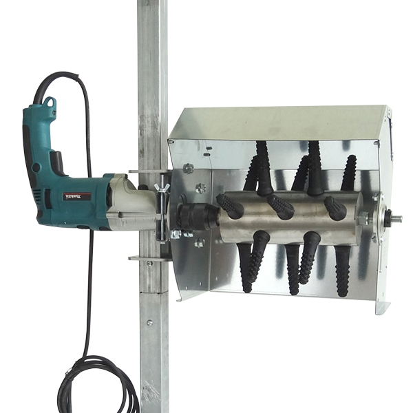 SPIUMATRICE A RULLO PER TRAPANO SENZA TRAPANO