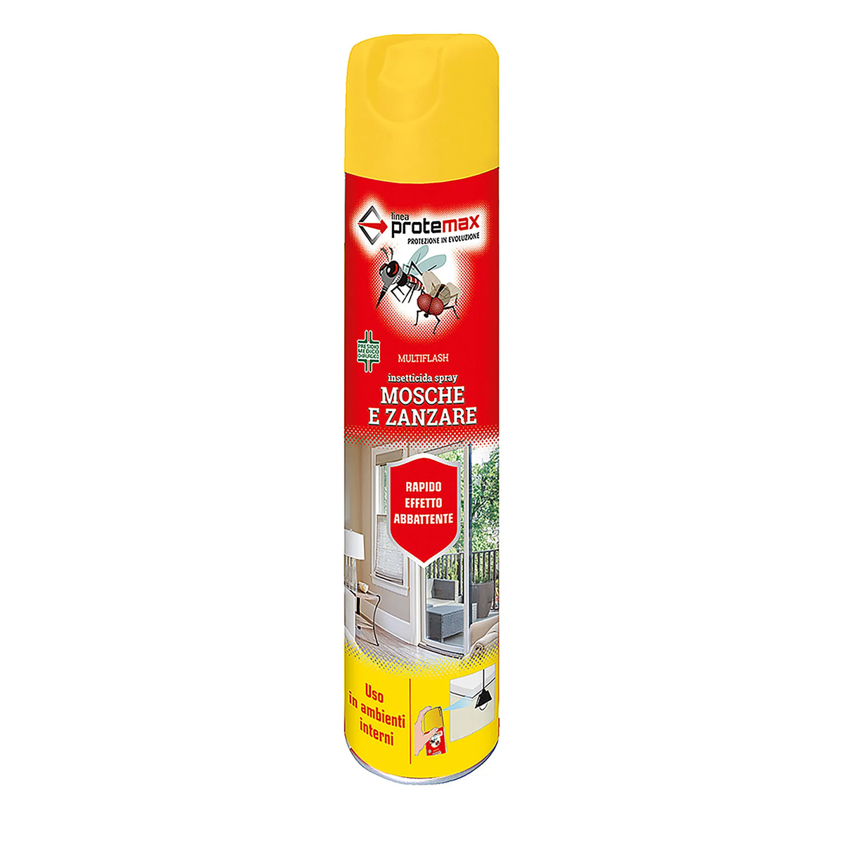 SPRAY INSETTICIDA MOSCHE E ZANZARE 500 ML