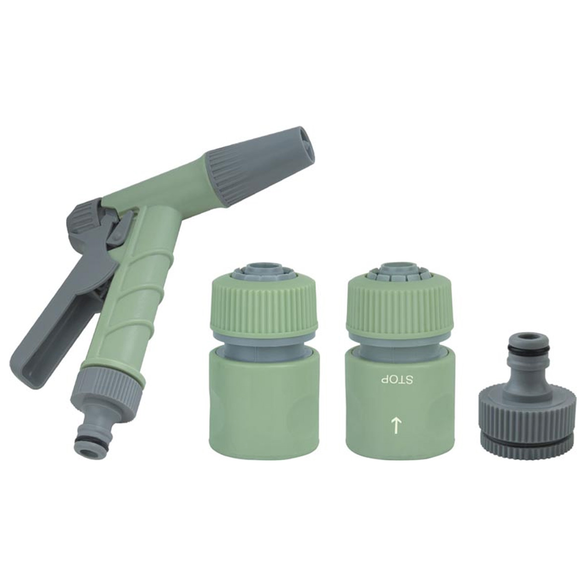 KIT 4 PEZZI 1/2'' PISTOLA + RACCORDI BLISTER