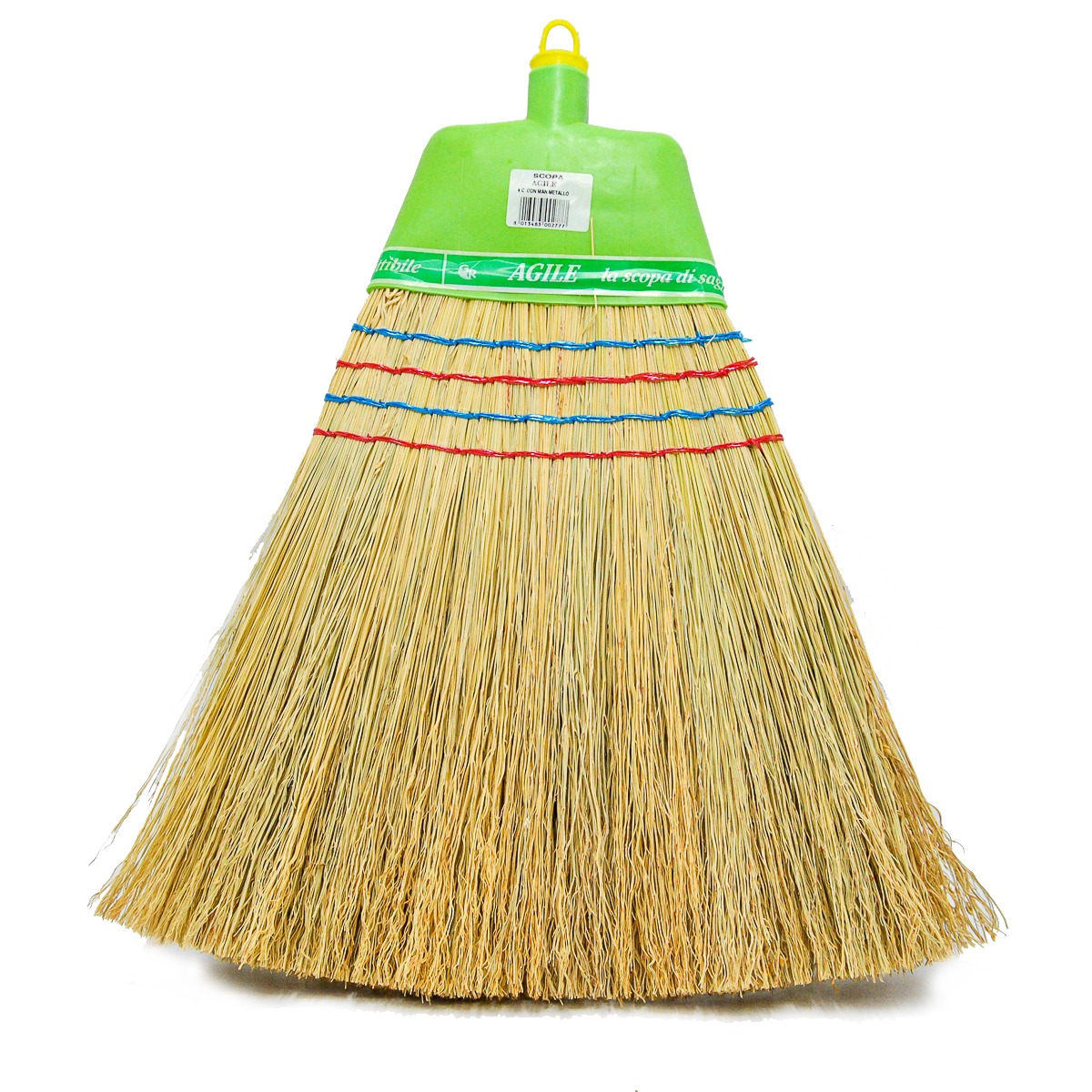 SCOPA SAGGINA AGILE SENZA MANICO 4 CUCITURE - CON SUPPORTO IN PLASTICA