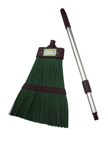 SCOPA GARDEN PP 520 grammi CON MANICO ALLUMINIO