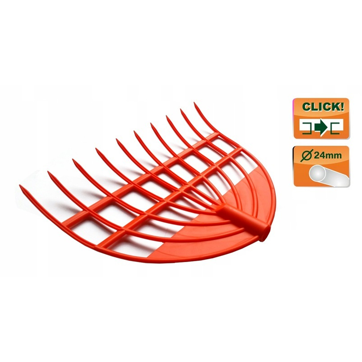 FORCA/RASTRELLO 10 DENTI FAST CLICK - immagine 2