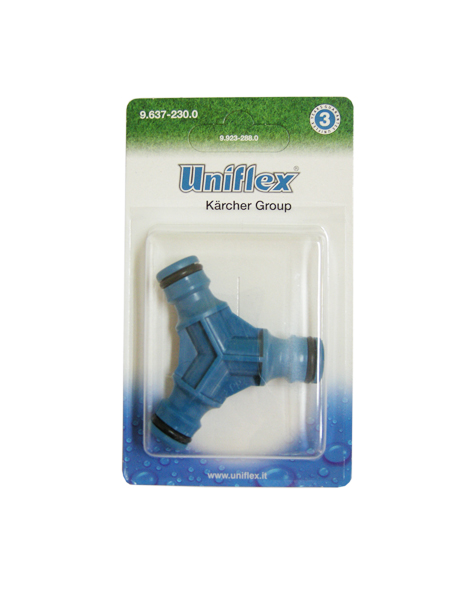 RACCORDO TRIPLICE BLISTER CONF UNIFLEX