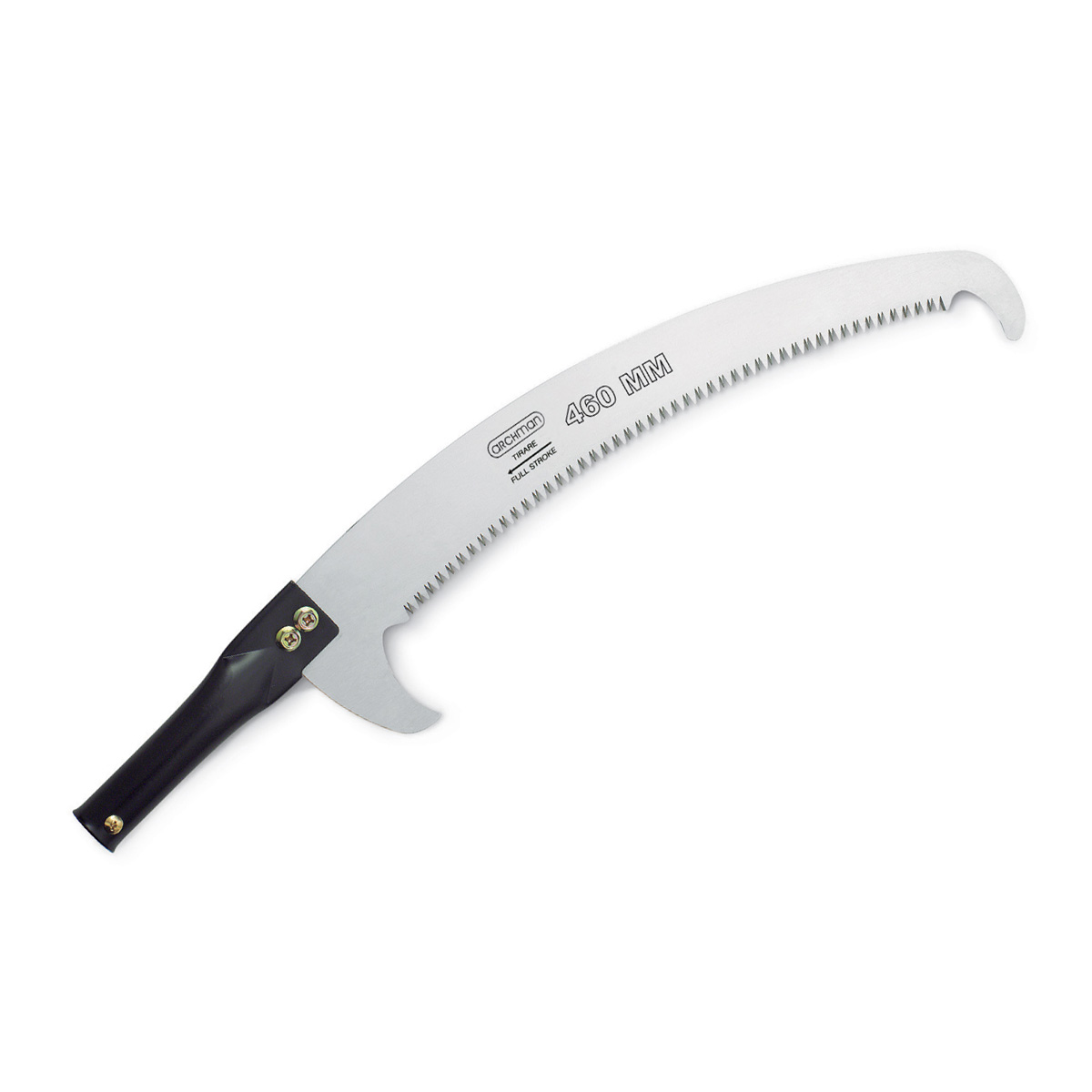 SEGACCIO CURVO 460 MM CON ATTACCO ASTA