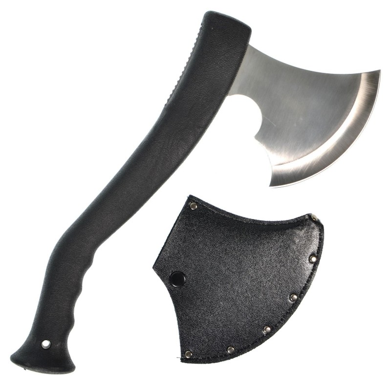 ACCETTE INOX MANICO PLASTICA