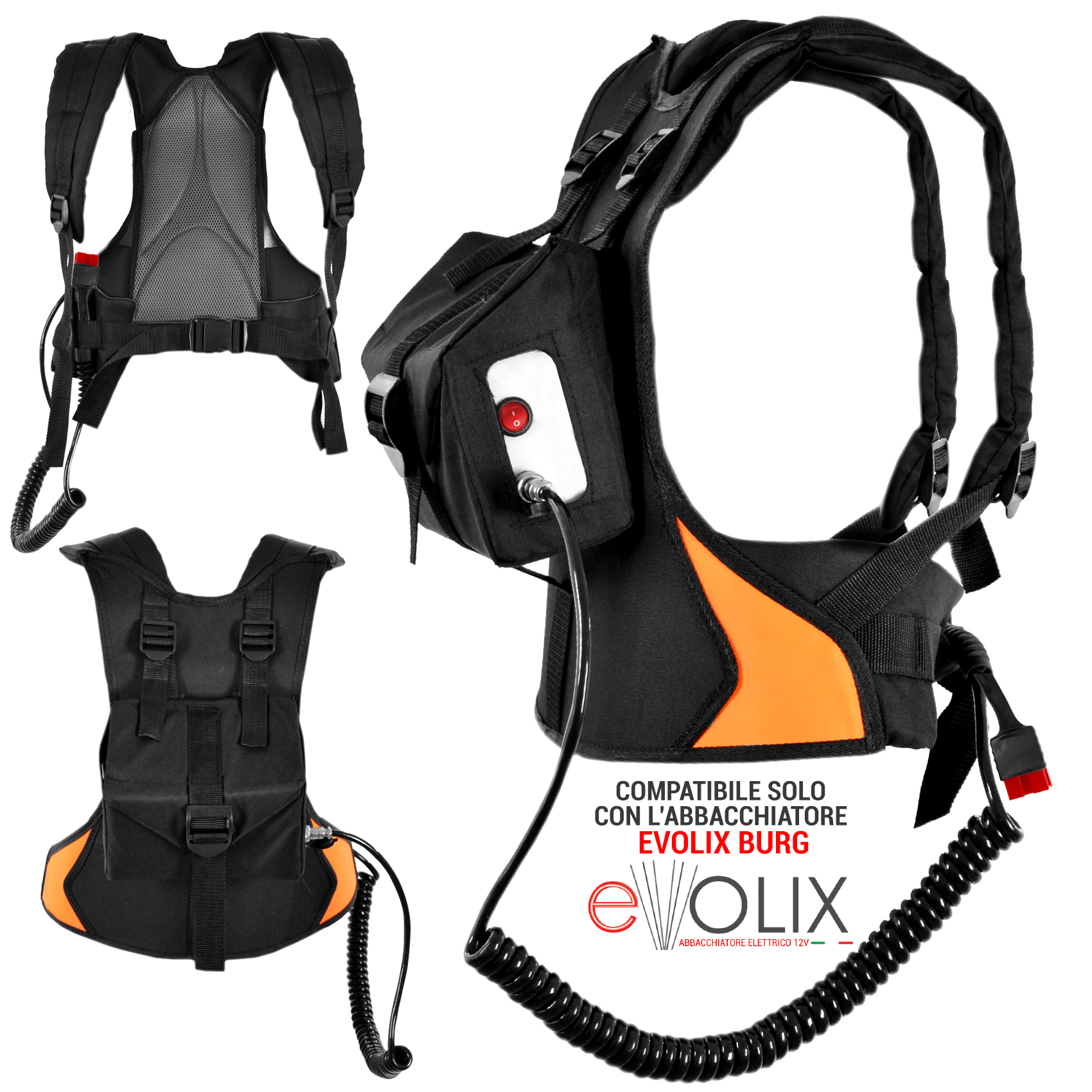 ZAINO OLIX LITHIUM BATTERY 4 PER ABBACCHIATORE OLIVE CILLITEK