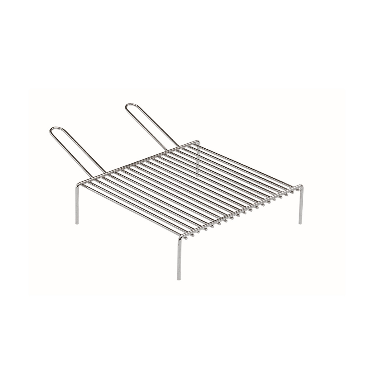 GRATICOLA TONDINO CM 40x35 CON PIEDI - MADE IN ITALY