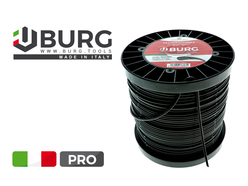 BOBINA 2 Kg. FILO TONDO 3,0 BLACKPRO 262 ml.