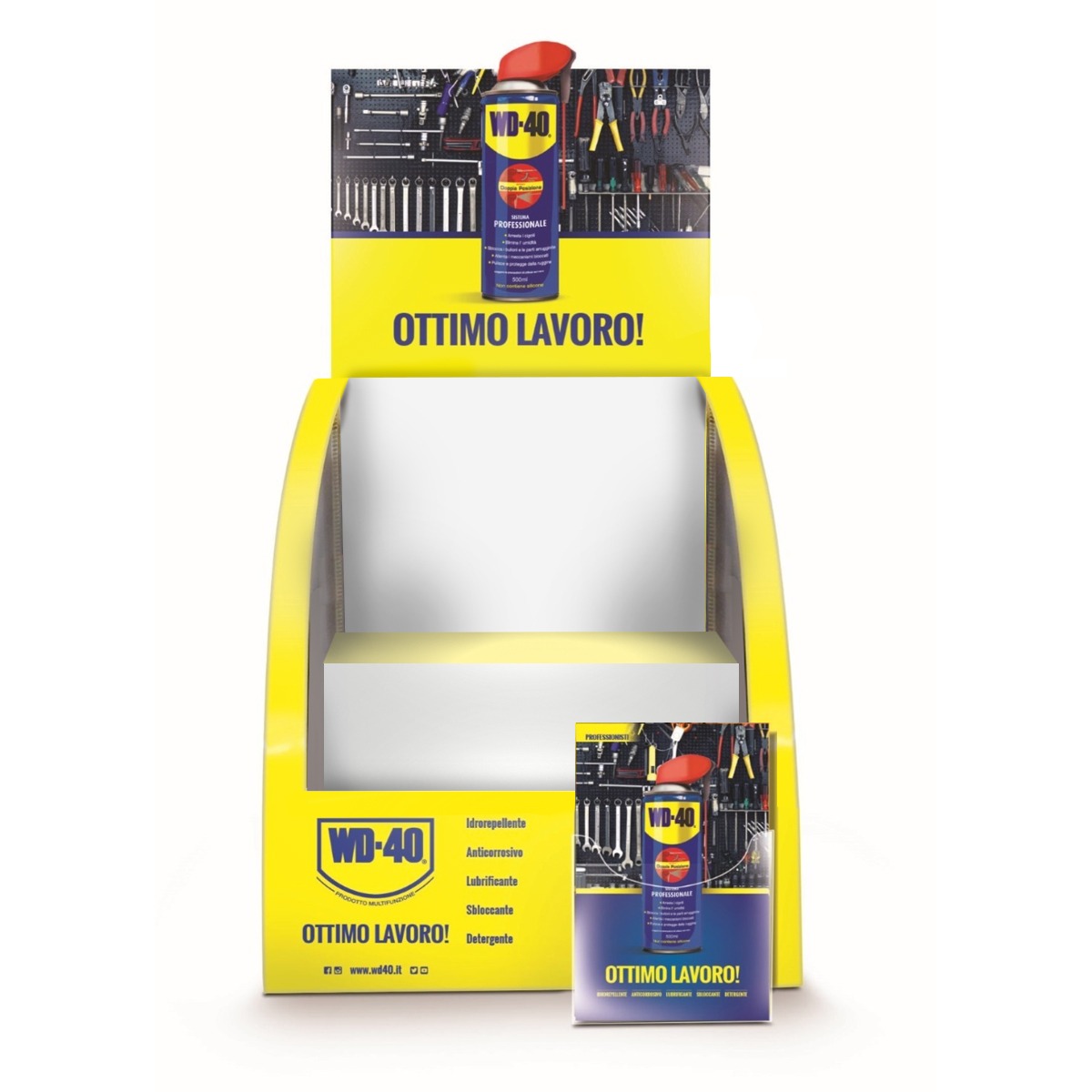 ESPOSITORE DA BANCO WD-40