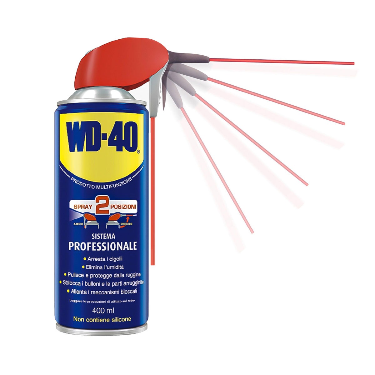 ESPOSITORE WD-40 6 pz. DA 400 ml. SPRAY A DOPPIA POSIZIONE