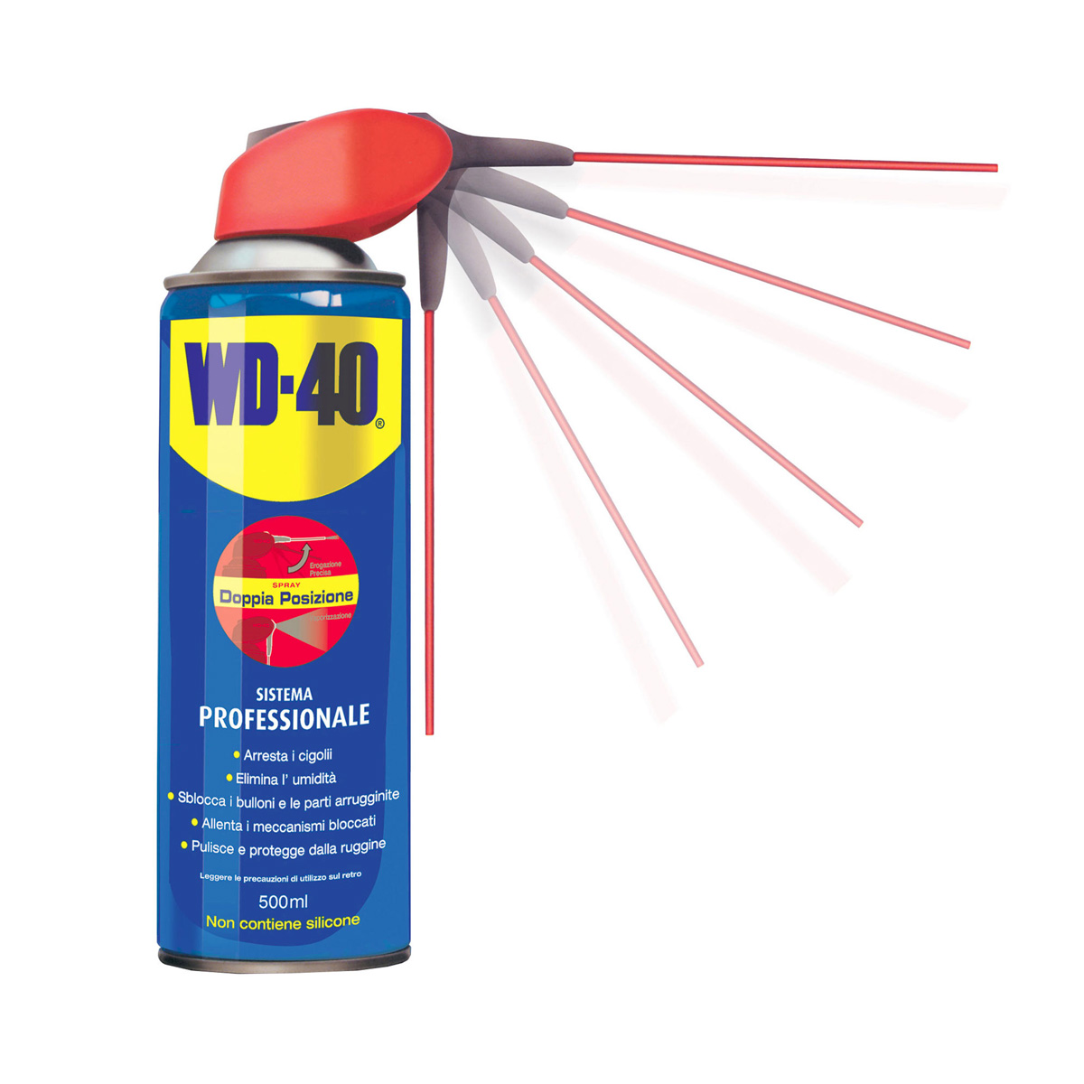 ESPOSITORE WD-40 6 pz. DA 500 ml. SPRAY A DOPPIA POSIZIONE
