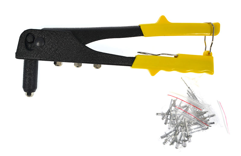 PINZA RIVETTATRICE + 50 RIVETTI