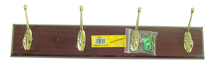 APPENDIABITI LEGNO 6 GANCI