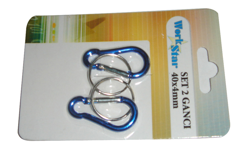 SET 2 GANCI 40x4mm