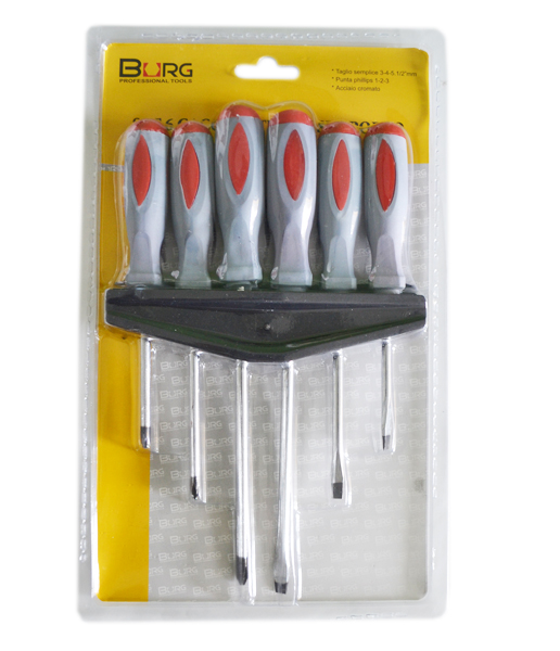 SET 6 CACCIAVITI CON SUPPORTO