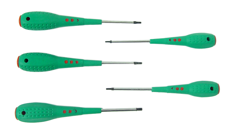 SET 5 CACCIAVITI CROMO VANADIO TORK 8-10-15-20-25