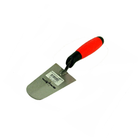 CAZZUOLINO A PUNTA TONDA 140 mm. MANICO BICOMPONENTE