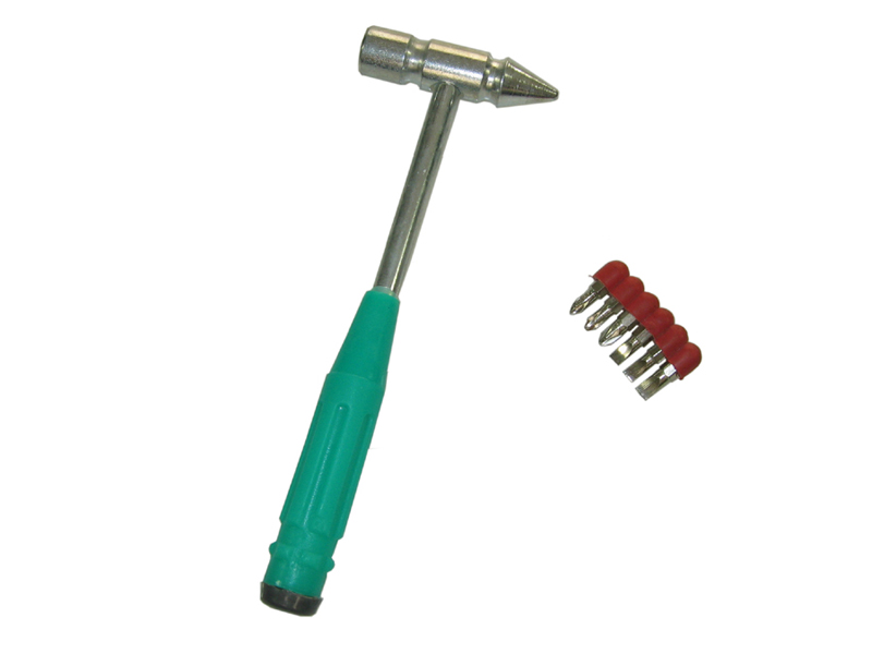 MARTELLO GIRAVITE CON 6 BITS