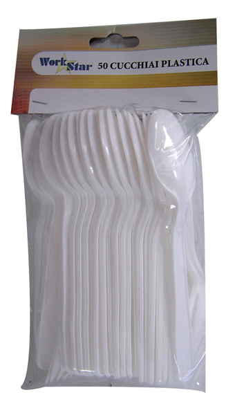 50 CUCCHIAI PLASTICA