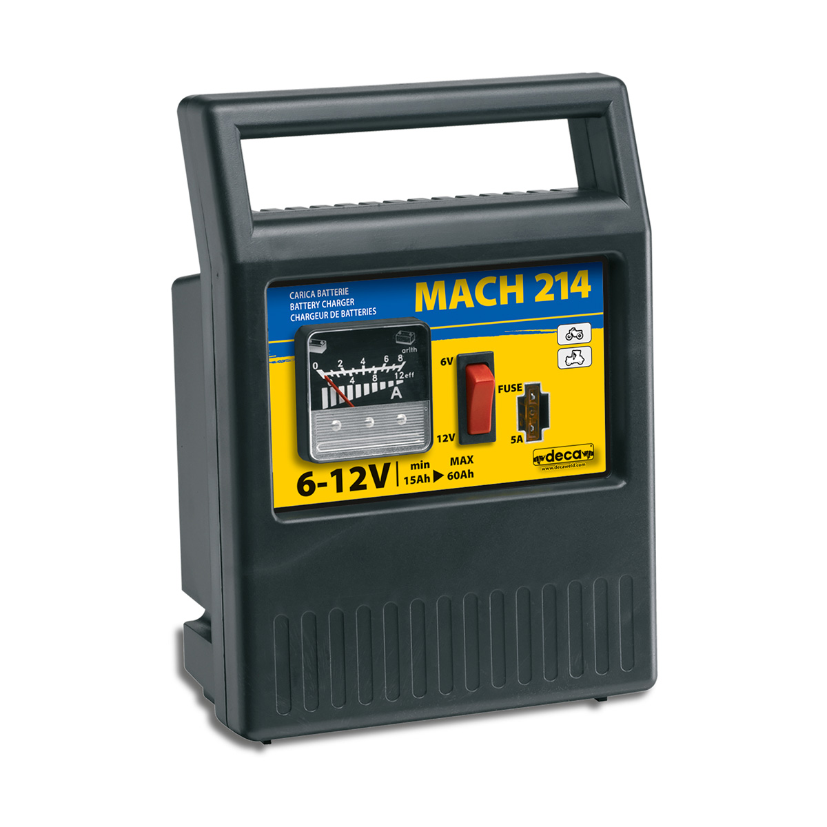 CARICABATTERIA MACH 214 6-12V 230V